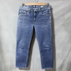 orslow オアスロウ STANDARD DENIM 105 ヴィンテージ 加工 5ポケット スリムストレート デニムパンツ size.2 (M) ブルー ヒップ色落ちあり