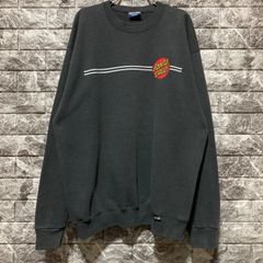 レア90s USA製 SANTACRUZ スウェット ビッグサークル NHSタグ - メルカリ
