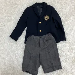 コムサイズム フォーマル セットアップ エンブレム男の子110