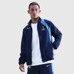 【送料無料・匿名配送】Nike ナイキ トッテナム 25/26 T90 ウーブン トラックジャケット ナイロン 撥水 紺・黄（ブルーボイド） 新品 正規品 並行輸入 日本未発売