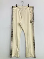 adidas アディダス ジャージ/トラックパンツ S アイボリー