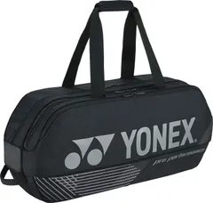 ヨネックス YONEX テニス トーナメントバッグ テニスラケット2本用 ラケットバッグ ボストン ダッフル ケース トーナメントバッグ 試合 ゲーム 練習 トレーニング クラブ 部活 チーム  BAG2401W 007 ブラック