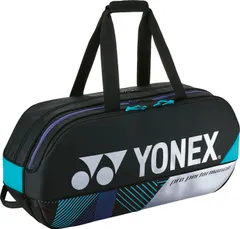 ヨネックス YONEX テニス トーナメントバッグ テニスラケット2本用 ラケットバッグ ボストン ダッフル ケース トーナメントバッグ 試合 ゲーム 練習 トレーニング クラブ 部活 チーム  BAG2401W 076 ブラック/シルバー
