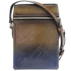 極美品 Berluti フリー スクリットスワイプ メッセンジャーバッグ 