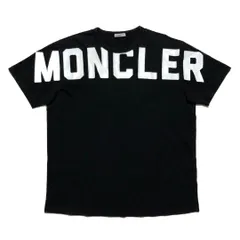 MONCLER デカロゴ　Tシャツ　ブラック　M 国内正規品 4S282