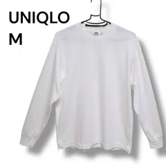 a2132 Uniqlo U ユニクロユー エアリズムコットンオーバーサイズTシャツ 長袖 M