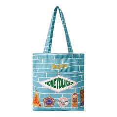 HARRY POTTER HONEY DUKES 해리 포터 허니 듀크스 토트 백 코듀로이 하늘색 bag 蛙 초콜릿 백미 콩 귀여운 선물 선물 해외 제품 잡화