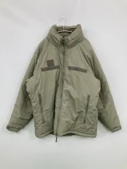 FREAK'S STORE フリークスストア ダウンジャケット/コート S カーキ ナイロン 無地 ワンポイント ブランドロゴ ミドル丈 フードなし ジップアップ