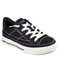 【送料無料】 スケッチャーズ レディース スニーカー シューズ Womens Skechers Street Arch Fit Arcade Arcata Casual Sneakers from Finish Line Black