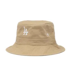 47 バケットハット ロサンゼルス・ドジャース 47brand MLB公式 BUKCET HAT ’47 帽子 バケハ サファリハット オールシーズン フリーサイズ カーキ 【MB】