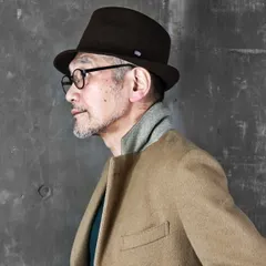 Borsalino (ボルサリーノ) 帽子 ハット スエード 中折れハット 秋冬 ブラウン 【TB】