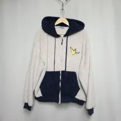 マークゴンザレス メンズ オーバーサイズ フリース フーディー ジップアップ M