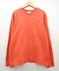 ★4652☆THE NORTH FACE ノースフェイス NTW82135 長袖Tシャツ ロングスリーブヌプシコットンティー Nuptse Cotton Tee 　L