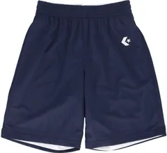 コンバース CONVERSE バスケット リバーシブルパンツ 短パン ハーフパンツ 半パン ゲームウェア 吸汗 速乾 通気性 バスケ バスケット 部活 トレーニング 練習 大会 合宿 メンズ レディース  CB231830 2911 ネイビー×ホワイト