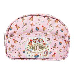 HARRY POTTER HONEY DUKES 해리 포터 허니 듀크스 파우치 조미 초콜릿 백미 콩 핑크 화장품 파우치 메이크업 파우치 화장 파우치 귀여운 선물 선물 해외 제품 잡화