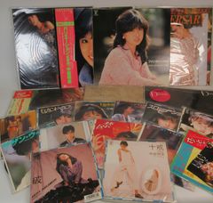 中森明菜 見本盤 レコード2枚 バリエーション ファンタジー プロモ