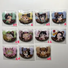 鬼滅の刃 秋祭り 缶バッジ 義勇 竈門 炭治郎 甘露寺 蜜璃 伊黒 小芭内 我妻 善逸 伊之助