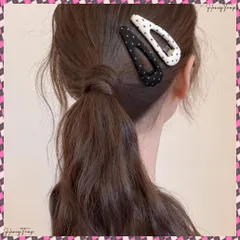 送料無料 ドット柄 ヘアピン 韓国風 パッチンピン 大人かわいい 水玉模様スリーピン フェミニン 簡単髪留め きれいめ 髪飾り 上品 ヘアアクセサリー カジュアル プチプラ ヘアピンサイド留め ヘアアクセ お洒落 ヘアアレンジ 布製