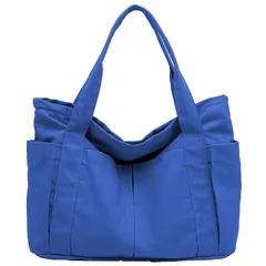 帆布 6ポケット A3対応 キャンバス 大きめ トートバッグ [pieka]