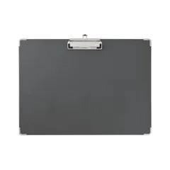 （まとめ） キングジム 用箋挟み B4タテ 黒 〔×10セット〕