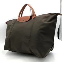 LONGCHAMP ロンシャン プリアージュ ボストン トラベル ナイロン カーキ