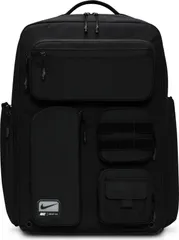 Nike メンズ ユーティリティ エリート - 2.0 バックパック, ブラック/ブラック/(ホワイト), MISC, バックパック。