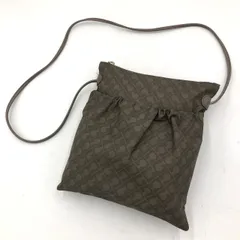 ゲラルディーニ ショルダーバッグ ソフティ ポシェット 斜め掛け グレー 総柄