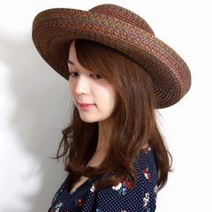 成瀬愛里 半永久UVカットハット ブラック - メルカリ