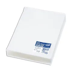 （まとめ）ライオン事務器 クリアーホルダー A4 厚さ0.2mm 透明 CF-6E-100P 1パック（100枚） 〔×3セット〕