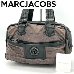 【良品】MARC JACOBS ハンドバッグ ミニボストンバッグ デニム風
