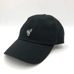 デパウンド depound キャップ 帽子 ブラック 黒 コットン ロゴ 刺繍