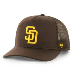 47 キャップ パドレス キャプテン PADRES MESH HITCH ''47 春夏 秋冬 フォーティセブン 47brand メッシュキャップ 茶色 ブラウン 【TB】