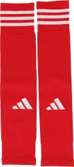 アディダス adidas サッカー チームスリーブ Team Sleeve 23 カーフソックス 試合 練習 スポーツ ウェア 靴下 シンガード固定 サッカーウェア くつした くつ下 部活  HT6546Z REDWHT パワーレッド/ホワイ