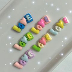 s125】1セット 6個入り120円 デコパーツ ホイップ ホイップデコ