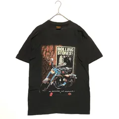 希少 ヴィンテージ 極上品 90s Rolling Stones Harlay-Davidson ローリングストーンズ ハーレーダビットソン シングルステッチ BROCKUM Lサイズ