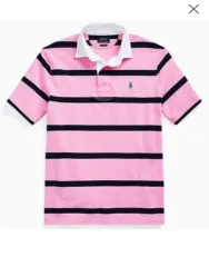 ポロラルフローレン アイコニック ラグビー 半袖 シャツ Lサイズ