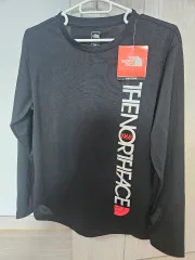 ザノースフェイス ブラック 長袖 Tシャツ S/90