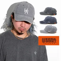 UNIVERSAL OVERALL (ユニバーサルオーバーオール) キャップ メンズ ピグメント加工 レディース 帽子 春夏 シンプル 野球帽 【MB】