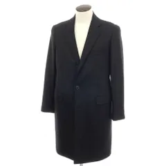 【中古】ユナイテッドアローズ UNITED ARROWS ウールカシミヤ チェスターフィールドコート ブラック【サイズ50】【メンズ】