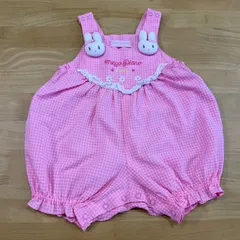 ミキハウス立体うさぎロンパース◎美品◎サイズ80