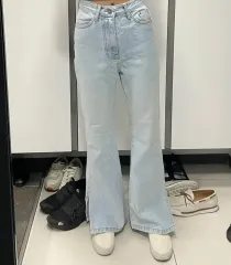 デニム ライトブルー ブーツカット X2