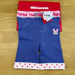 新品タグ付き◎ミキハウスレギンス◎サイズ80