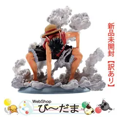 [bn:13]  【未開封】【訳あり】 一番くじ ワンピース TVアニメ25周年 海賊王への道 B賞 モンキー・D・ルフィ ギア2◆新品Sa