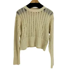 ユーズドフルギ USED古着 ATELIER SIX メッシュニット レディース 表記無 