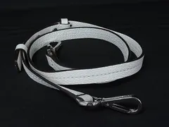 ■美品■ MICHAEL KORS マイケルコース レザー バッグ用 ショルダーストラップ 斜め掛け 肩掛け ホワイト系 GB3423