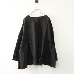 Marble SUD コウモリレースブラウス Fサイズ 刺繡 ネイビー - メルカリ