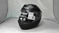 【開封・未使用】フルフェイスヘルメット N606SP FLATBK シルバー/18 Mサイズ　45576　YA0337　(2591392)のサムネイル