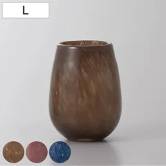 花瓶 souffle スフレ 直径12.5×高さ17cm フラワーベース （ 花ビン 花びん 花器 ガラスベース フラワー 花 飾る 花入れ ガラス製 カラフル 手作り ハンドメイド ガラス インテリア 一輪挿し おしゃれ ） )