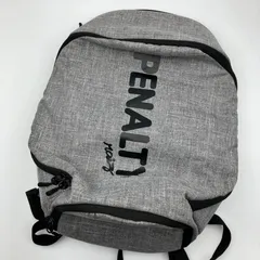 PENALTY ペナルティ バックパック リュック スポーツ 大容量 BAG 鞄 カバン グレー メンズ ハイスバックパック サッカー フットサル SQ-1-3のサムネイル