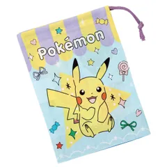 コップ袋 ポケモンポッピング （ ポケットモンスター 子供用 給食袋 きんちゃく袋 巾着 コップ 袋 日本製 給食 子供 お弁当グッズ ランチ巾着 幼稚園 保育園 入園 準備 入学 小物入れ キッズ ランチグッズ ）)